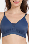 Zivame Beautiful Basics Padded Non Wired 3/4Th Coverage T-Shirt Bra - Sargasso Sea — thumbnail 7